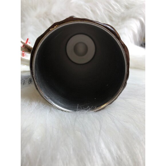 Tumbler With Straw Chocolate Drizzle Topper Rainbow Swirl - 20 Oz Drink Holder - Picture 7 of 8